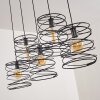 Hoenkoop Lampadario a sospensione Grigio, Nero, 5-Luci