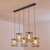 Hoenkoop Lampadario a sospensione Grigio, Nero, 5-Luci