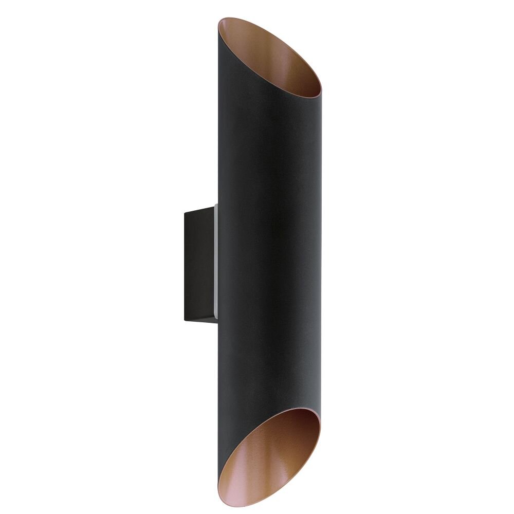 Eglo AGOLADA Applique LED Ramato, Nero, 2-Luci main product photo