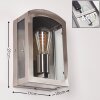 Chipola Applique da esterno Acciaio inox, 1-Luce