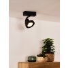 Faretto da soffitto Lucide DORIAN LED Nero, 1-Luce