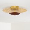 Sunrise Plafoniera LED Oro, Ruggine, 1-Luce