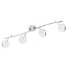 EGLO SALTO Faretto da soffitto LED Cromo, 4-Luci