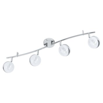 EGLO SALTO Faretto da soffitto LED Cromo, 4-Luci