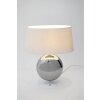 Holländer BOWLING Lampada da tavolo Argento, Bianco, 1-Luce