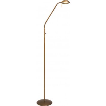 Steinhauer Mexlite Lampada da terra LED Bronzo, 1-Luce