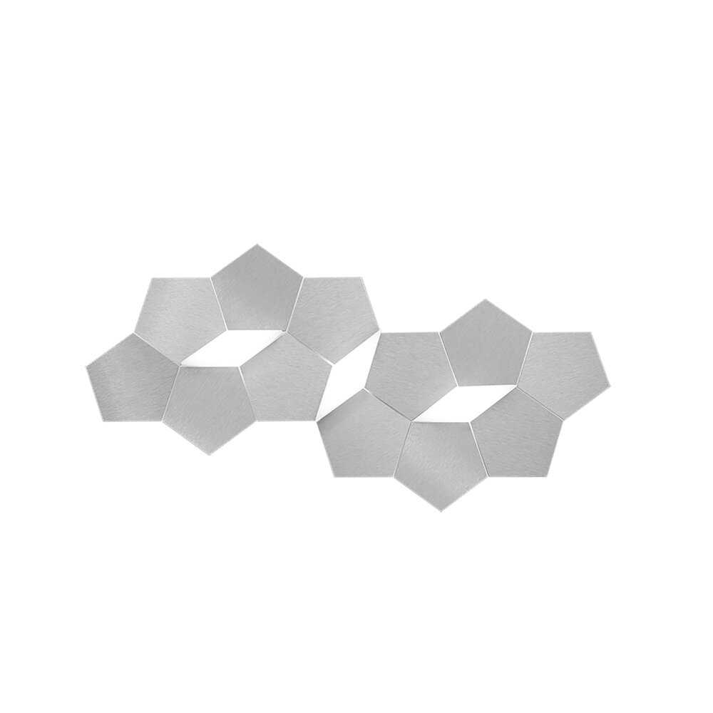 Grossmann Linde Applique LED Alluminio, 3-Luci main product photo