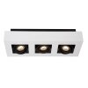 Faretto da soffitto Lucide XIRAX LED Bianco, 3-Luci