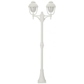 Albert 2040 Lampione Bianco, 2-Luci