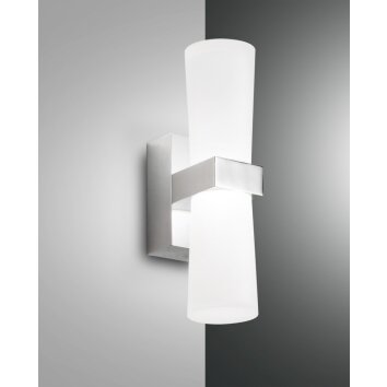 Fabas Luce Iglesias Applique LED Cromo, 1-Luce