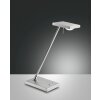 Fabas Luce Como Lampada da Tavolo LED Alluminio, Cromo, 1-Luce