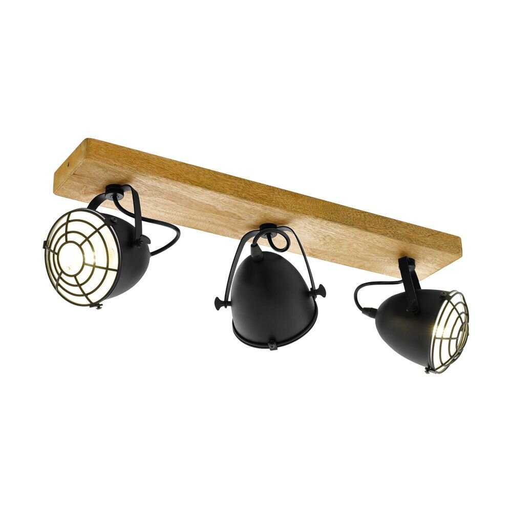 Eglo GATEBECK Faretto Marrone, 3-Luci main product photo