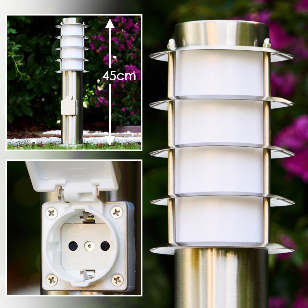 Tunes Lampada con piedistallo Acciaio inox, 1-Luce main product photo