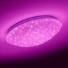 Brighton Star Plafoniera LED Bianco, 1-Luce, Telecomando, Cambia colore