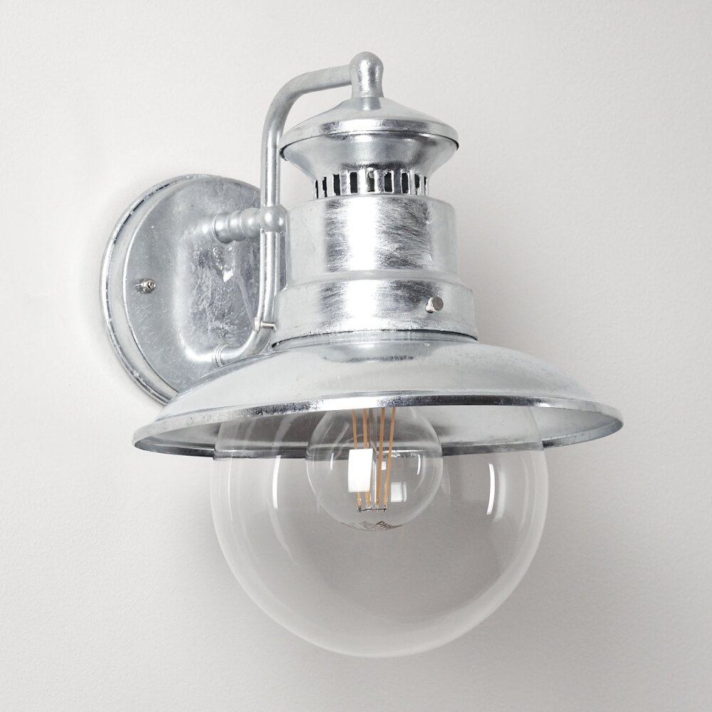Applique da esterno Sipri Argento, 1-Luce