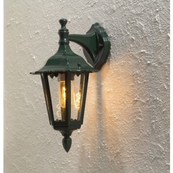 Konstsmide Firenze Applique Verde, 1-Luce