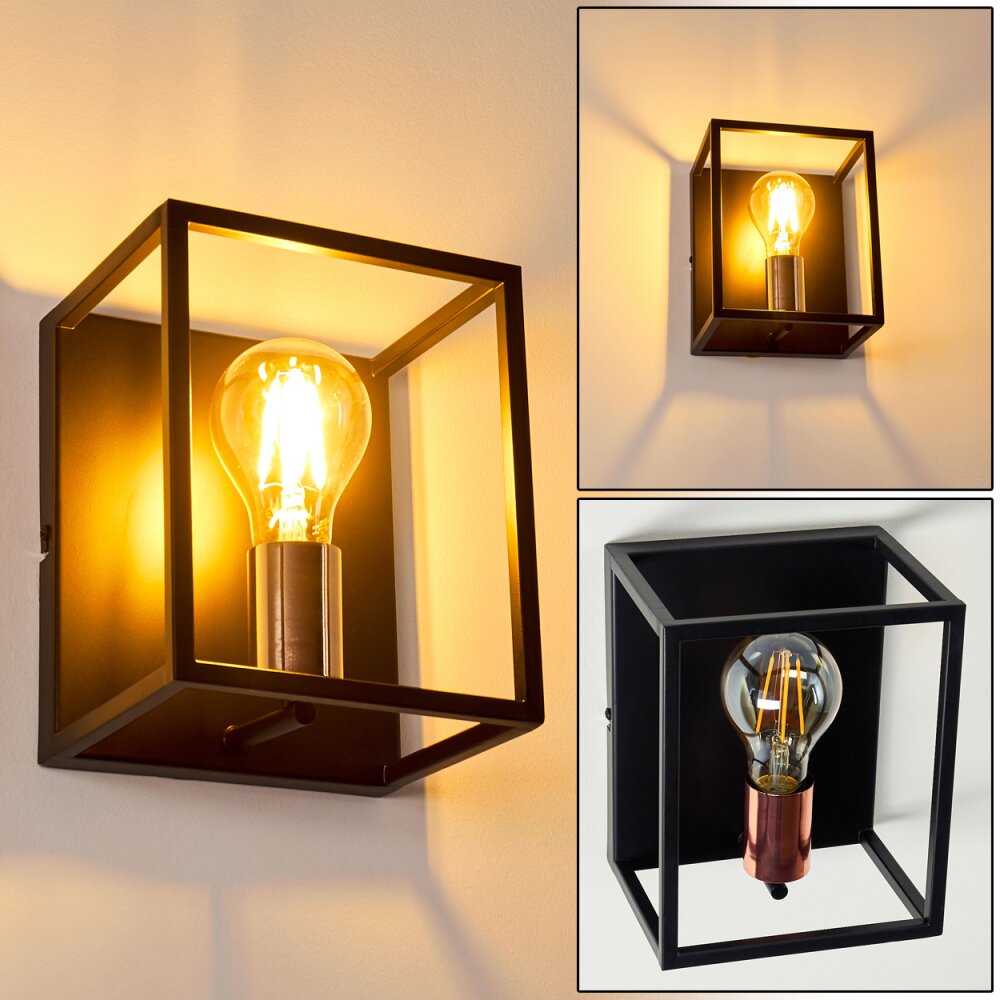 Yuhigaoka Applique Ramato, Nero, 1-Luce main product photo