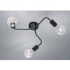 Trio Leuchten DIALLO Plafoniera Nero, 3-Luci