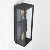 Kiwalik Applique da esterno Antracite, 2-Luci