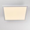 Salmi Plafoniera LED Alluminio, Bianco, 1-Luce