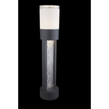 Globo Lampada da terra da esterno LED Grigio, 1-Luce