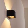 Chuitna Applique LED Nero, 1-Luce