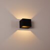 Chuitna Applique LED Nero, 1-Luce