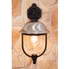 Konstsmide PARMA Applique Alluminio, Nero, 1-Luce Konstsmide PARMA Applique Alluminio, Nero, 1-Luce