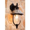 Konstsmide PARMA Applique Alluminio, Nero, 1-Luce Konstsmide PARMA Applique Alluminio, Nero, 1-Luce