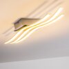 Trio CATOKI Plafoniera LED Cromo, 1-Luce