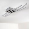 Trio CATOKI Plafoniera LED Cromo, 1-Luce