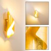 Ogarrio Applique LED Oro, 2-Luci