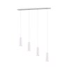 Trio Leuchten MARLEY Lampada a Sospensione Bianco, 4-Luci