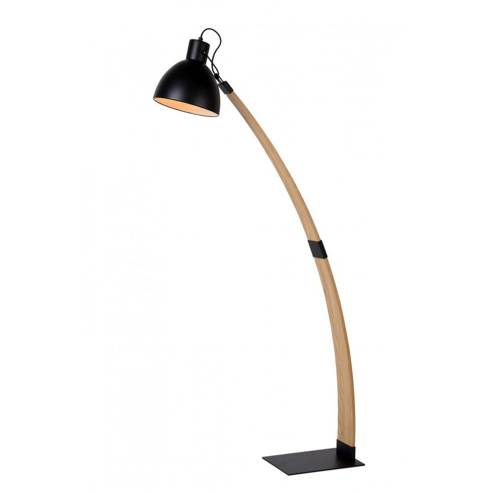 Lucide CURF lampada da terra Nero, 1-Luce main product photo