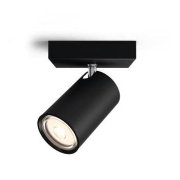 Philips Kosipo Plafoniera Nero, 1-Luce