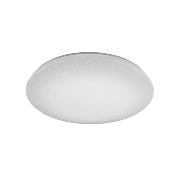 Plafoniera Trio Leuchten WiZ NALIDA LED Bianco, 1-Luce, Telecomando, Cambia colore