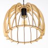 Lampada a Sospensione Wutt Legno chiaro, Nero, 1-Luce