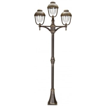 Albert 41 Illuminazione viale Marrone, Ottone, 3-Luci