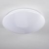 Brighton Plafoniera LED Bianco, 1-Luce, Telecomando, Cambia colore