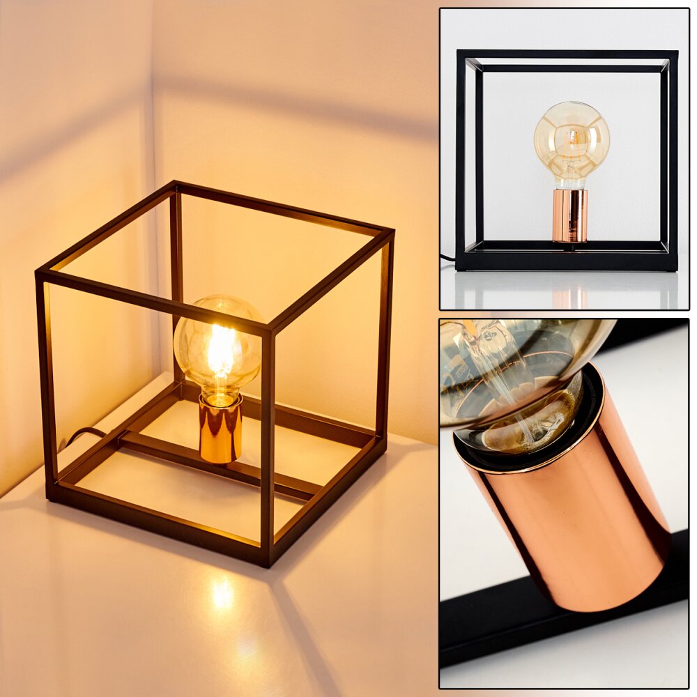 Yuhigaoka Lampada da Tavolo Ramato, Nero, 1-Luce main product photo