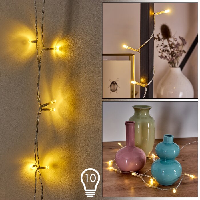 Sondrio Catenaria luminosa LED, 10-Luci