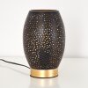 Lampada da Tavolo Saksborg Nero-Oro, 1-Luce