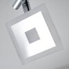 Baramita Faretto da soffitto LED Cromo, 2-Luci