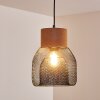 Lampadario a sospensione Grongroft Marrone, Nero, 1-Luce