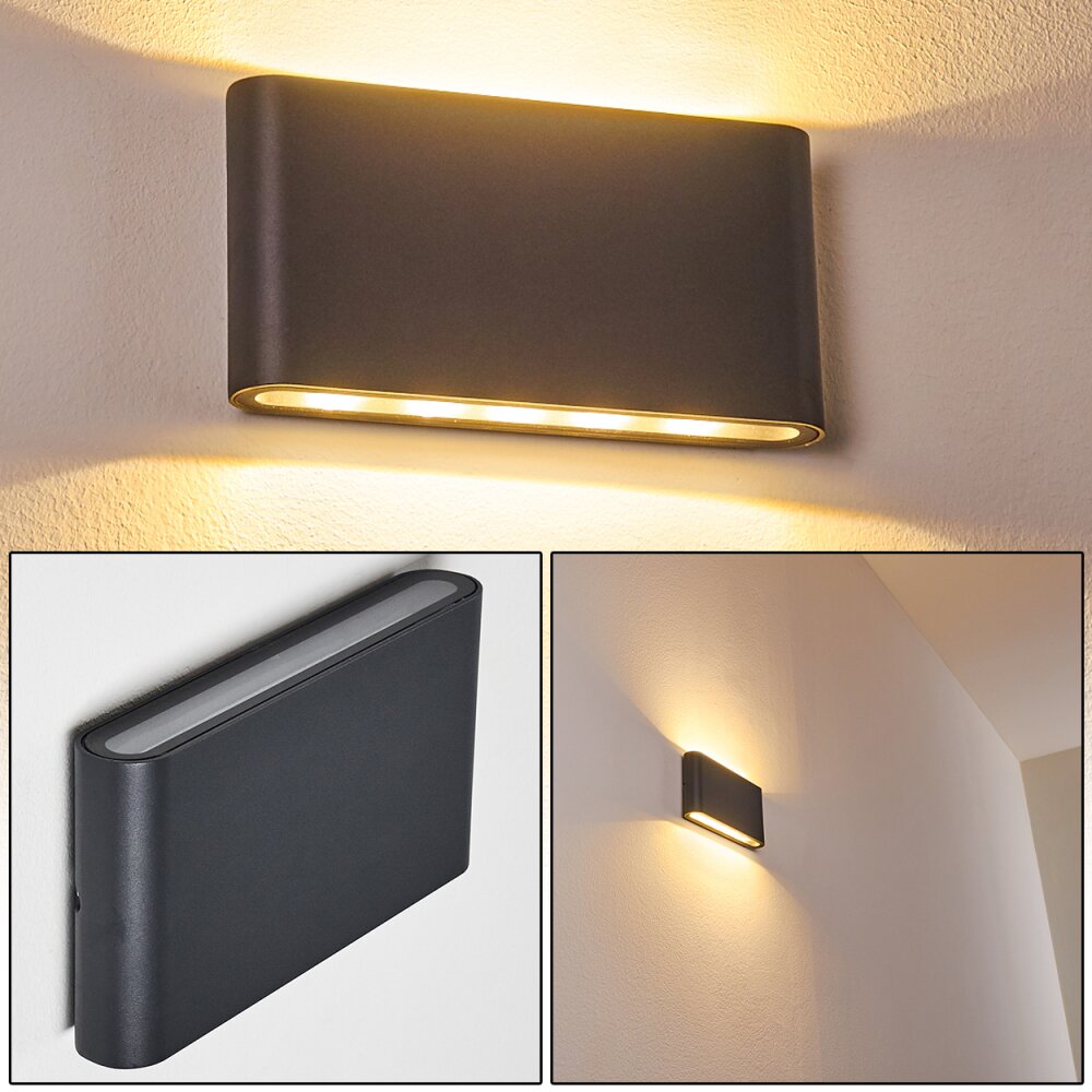Applique da esterno Tinglev LED Antracite, 2-Luci main product photo
