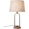 Brilliant Sora Lampada da Tavolo Beige, 1-Luce