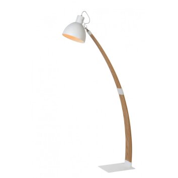 Lucide CURF lampada da terra Bianco, 1-Luce