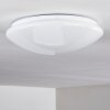 Brighton Star Plafoniera LED Bianco, 1-Luce, Telecomando, Cambia colore