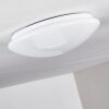 Brighton Star Plafoniera LED Bianco, 1-Luce, Telecomando, Cambia colore