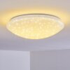 Brighton Star Plafoniera LED Bianco, 1-Luce, Telecomando, Cambia colore